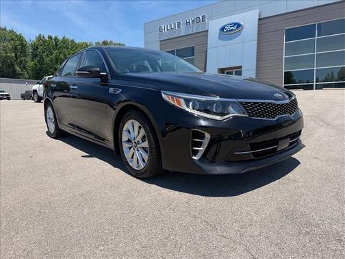 Ebony Black 2017 Kia Optima EX