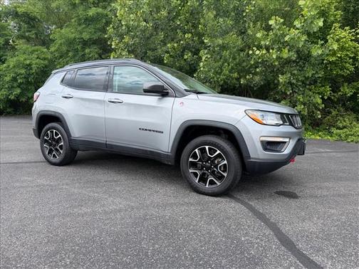 Billet Silver Clearcoat Metallic 2021 Jeep Compass Trailhawk