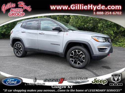 Billet Silver Clearcoat Metallic 2021 Jeep Compass Trailhawk