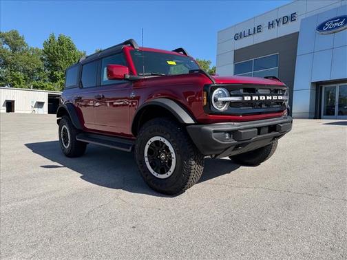 Ruby Red Metallic Tinted Clearcoat 2026 Ford Bronco Outer Banks