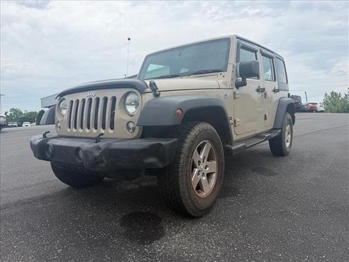 Mojave / Sand 2016 Jeep Wrangler Unlimited Sport RHD