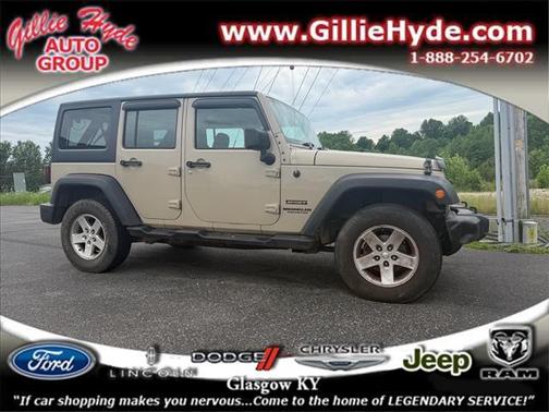Mojave / Sand 2016 Jeep Wrangler Unlimited Sport RHD