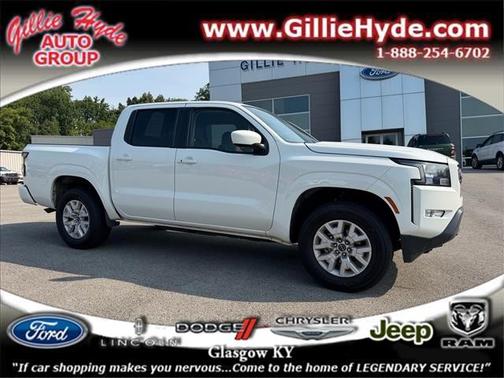 Glacier White 2024 Nissan Frontier SV
