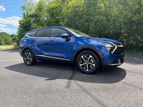 Sapphire Blue 2023 Kia Sportage EX