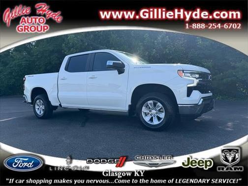 Summit White 2025 Chevrolet Silverado 1500 LT