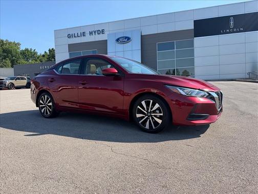 Scarlet Ember 2023 Nissan Sentra SV