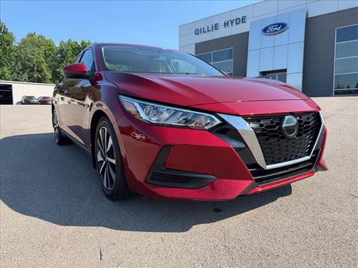 Scarlet Ember 2023 Nissan Sentra SV