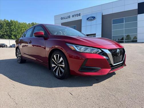Scarlet Ember 2023 Nissan Sentra SV