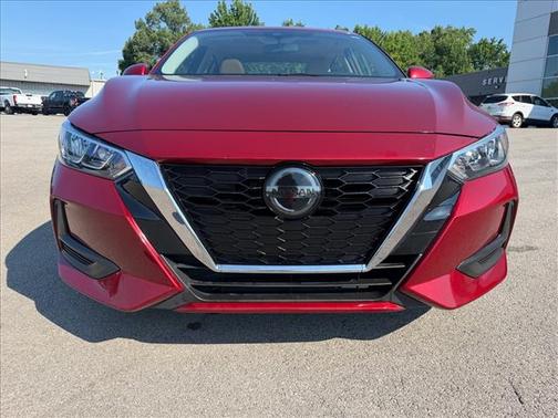 Scarlet Ember 2023 Nissan Sentra SV