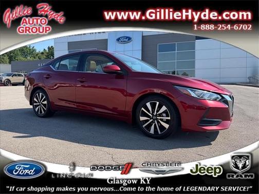 Scarlet Ember 2023 Nissan Sentra SV