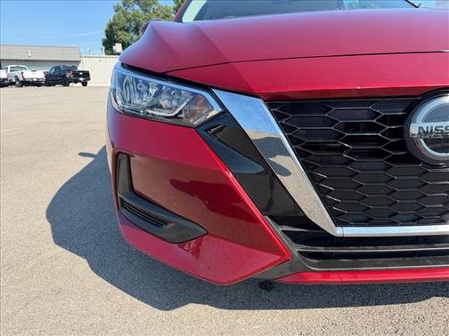 Scarlet Ember 2023 Nissan Sentra SV