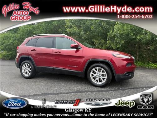 Deep Cherry Red Crystal Pearlcoat 2016 Jeep Cherokee Latitude