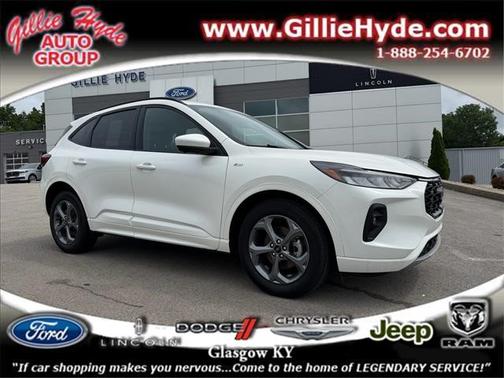 Star White Metallic Tri-Coat 2023 Ford Escape ST-Line Select