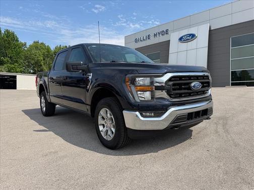Antimatter Blue Metallic 2023 Ford F-150 XLT