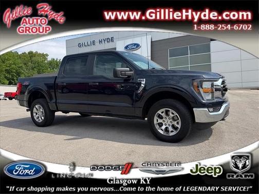 Antimatter Blue Metallic 2023 Ford F-150 XLT