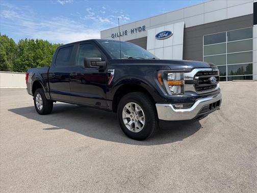 Antimatter Blue Metallic 2023 Ford F-150 XLT