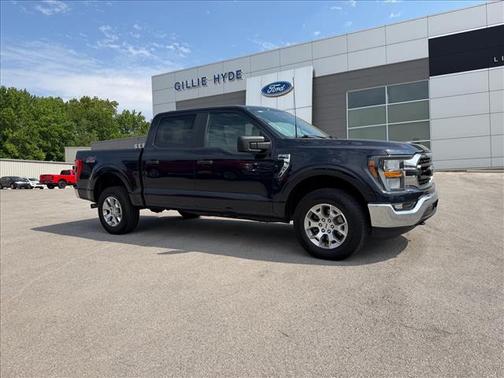 Antimatter Blue Metallic 2023 Ford F-150 XLT