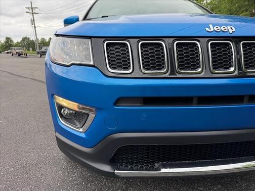 Laser Blue Pearlcoat 2019 Jeep Compass Limited