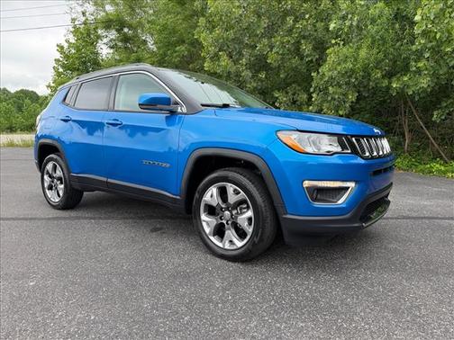Laser Blue Pearlcoat 2019 Jeep Compass Limited