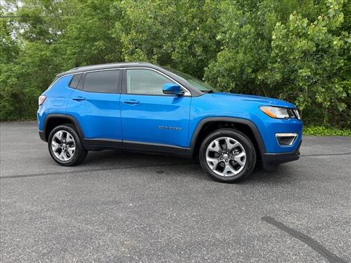 Laser Blue Pearlcoat 2019 Jeep Compass Limited