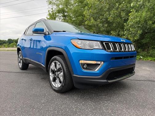 Laser Blue Pearlcoat 2019 Jeep Compass Limited