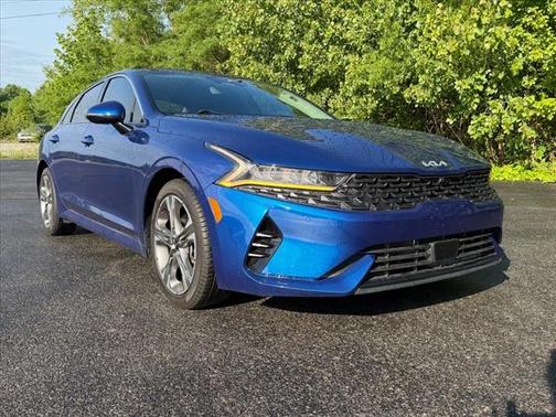 Sapphire Blue 2023 Kia K5 EX