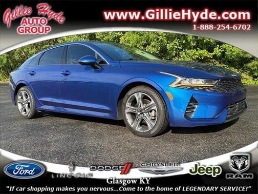 Sapphire Blue 2023 Kia K5 EX