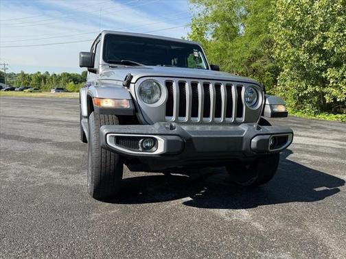 Billet Silver Clearcoat Metallic 2020 Jeep Wrangler Unlimited Sahara