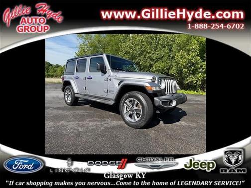 Billet Silver Clearcoat Metallic 2020 Jeep Wrangler Unlimited Sahara