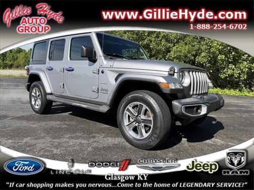 Billet Silver Clearcoat Metallic 2020 Jeep Wrangler Unlimited Sahara