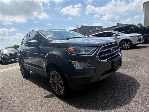 Smoke Metallic 2021 Ford EcoSport Titanium