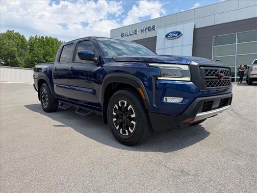 Deep Blue Pearl 2022 Nissan Frontier PRO-X