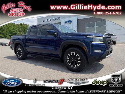Deep Blue Pearl 2022 Nissan Frontier PRO-X