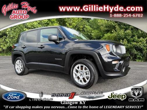 Black Clearcoat 2023 Jeep Renegade Latitude