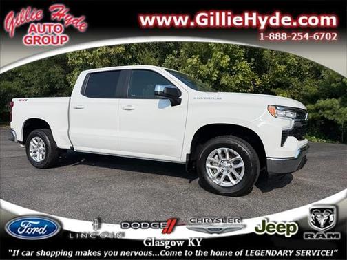 Summit White 2023 Chevrolet Silverado 1500 LT