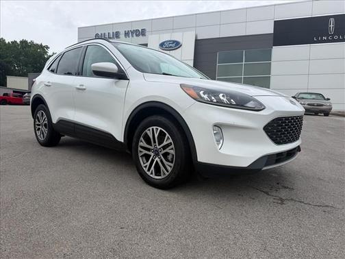 Star White Metallic Tri-Coat 2022 Ford Escape SEL