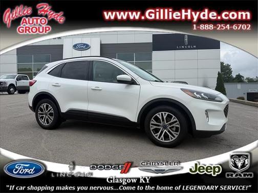 Star White Metallic Tri-Coat 2022 Ford Escape SEL