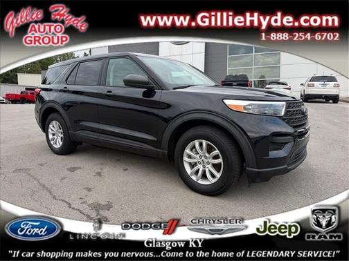 Agate Black Metallic 2021 Ford Explorer Base