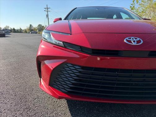 Red 2025 Toyota Camry LE