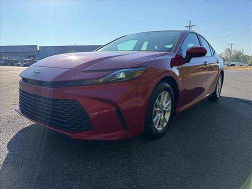 Red 2025 Toyota Camry LE