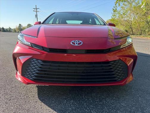 Red 2025 Toyota Camry LE