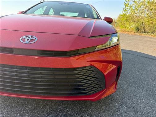 Red 2025 Toyota Camry LE