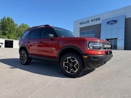 Hot Pepper Red Tinted Clearcoat 2022 Ford Bronco Sport Big Bend