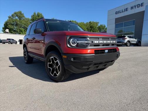Hot Pepper Red Tinted Clearcoat 2022 Ford Bronco Sport Big Bend