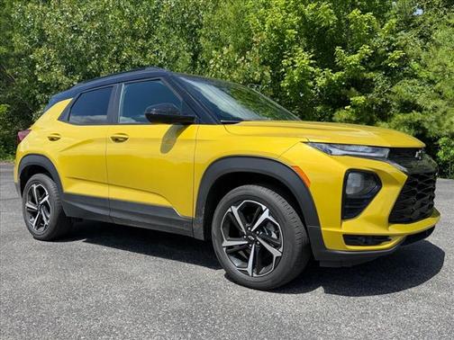 Nitro Yellow Metallic 2023 Chevrolet Trailblazer RS