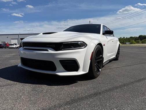 White Knuckle Clearcoat 2023 Dodge Charger Scat Pack