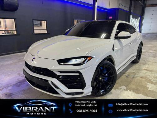 White 2020 Lamborghini Urus Sport Utility 4D