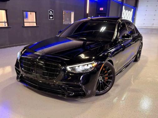 Black 2022 Mercedes-Benz S-Class 4MATIC