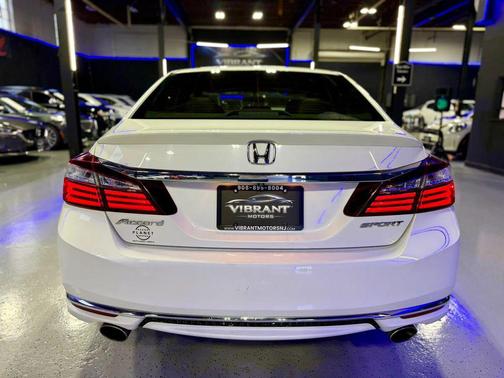 White Orchid Pearl 2016 Honda Accord Sport