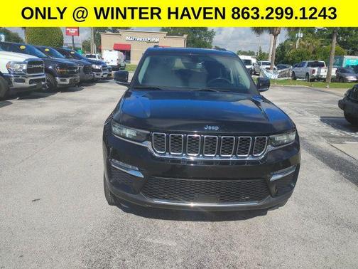 Diamond Black Crystal Pearlcoat 2022 Jeep Grand Cherokee Limited
